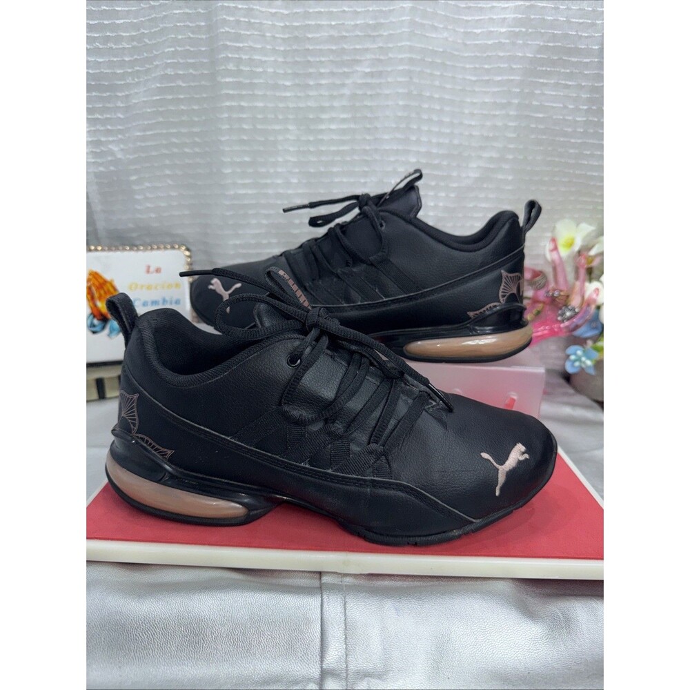 (A7) Puma-Women's Black-Rose Gold Riaze Prowl Mandala Size 7. - Picture 1 of 11